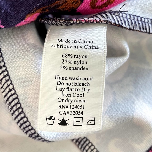 Anthropologie | Porridge Clothing Seamed Cross Back Floral Tank Top NWT | sz L - Picture 6 of 7